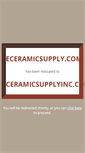 Mobile Screenshot of eceramicsupply.com